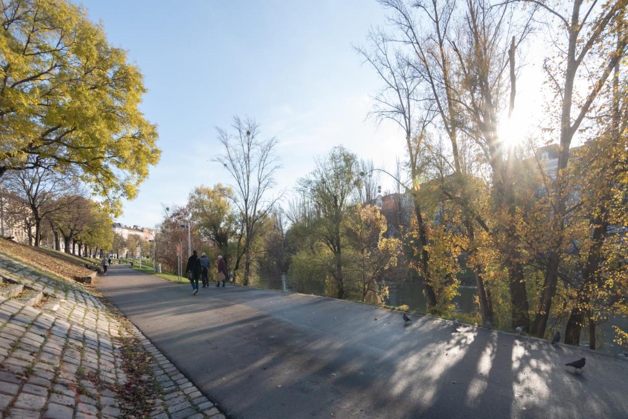 An Der Donau, 10 Minuten Ins Zentrum, Klimaanlage 비엔나 외부 사진